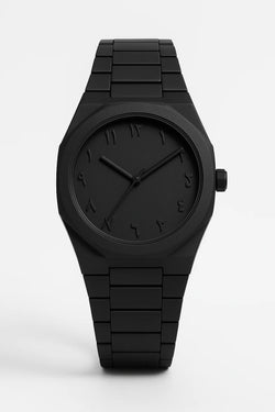 PREMIUM QUALITY BLACK ARABIC AURA WATCH BY URBAN ZEST